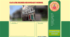 Desktop Screenshot of gayatrischool.com